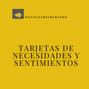 36 tarjetas de necesidades y 36 tarjetas de sentimientos